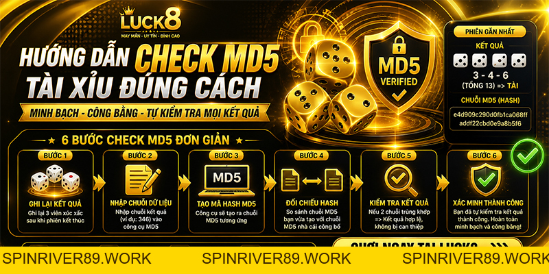Tài xỉu MD5 ✔️ Chơi Thông Minh – Check MD5 – Tránh Sai Lầm